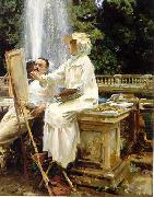 John Singer Sargent Jane Emmet und Wilfred de Glehn France oil painting artist